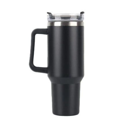 1PCS Bingba Cup Car Large Capacity Portable Handle Cup Stainless Steel Insulation Cup Coffee Insulation Cup Leedoar