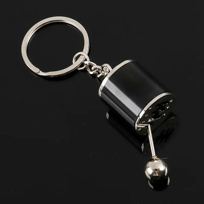 1PCS Car Modification Pendant Six Gear Shift Keychain Car Pendant Shifter Metal Chaveiro Charms 1PCS Car Modification Pendant Si 