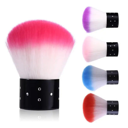 1PCS Professionals Nails Art Mushroom Brush Round Paint Gel Dust Cleaning Make Up Brush Manicure Accessories equipment Tools Leedoar