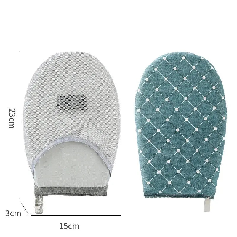 1Pc Fabric Handheld Ironing Board Ironing Board Small Home Ironing Gloves Anti Ironing Household Insulated Handheld Ironing Tray Leedoar