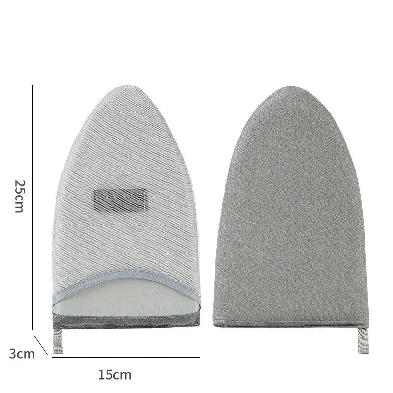 1Pc Fabric Handheld Ironing Board Ironing Board Small Home Ironing Gloves Anti Ironing Household Insulated Handheld Ironing Tray Leedoar