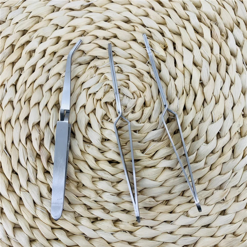 1Pc Multifunction Stainless Steel Nail Art Shaping Tweezers Cross Nail Clip Manicure Tools Fashion New Nail Art Tool Leedoar