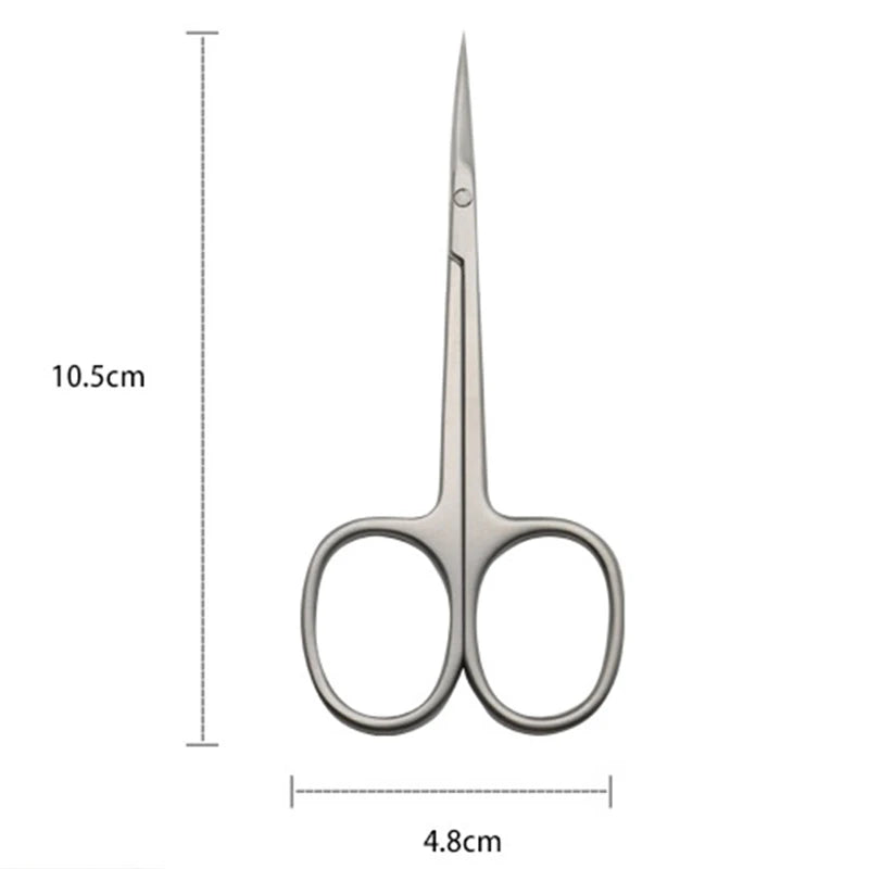 1Pcs Cuticle Scissors Professional Manicure Small Scissors Dead Skin Remover for Nails Art Stainless Steel Cuticle Cutter Leedoar