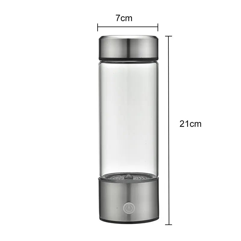 1pc 450ml Portable Hydrogen Water Generator 3 Minutes Mode High Concentration Hydrogen Water Generator Leedoar