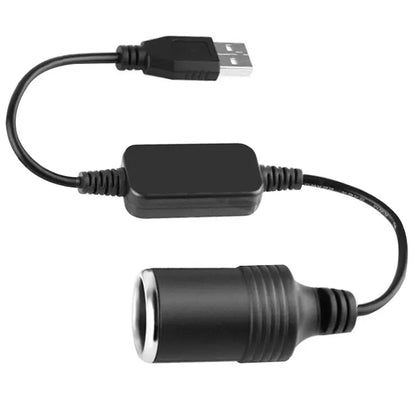 1pc 5V 2A USB para 12V soquete de isqueiro USB macho para fêmea adaptador de isqueiro conversor acessórios eletrônicos para carro 