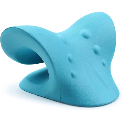 1pc Cervical Massage Pillow, Neck And Shoulder Relaxing Device, For Cervical Spine Alignment & Muscle Relaxation Leedoar