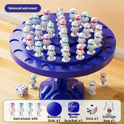 1pc Children's Puzzle Balance Tree Folding Space Man Board Game Leisure Parent-Child Interactive Tabletop Combat Toys Leedoar