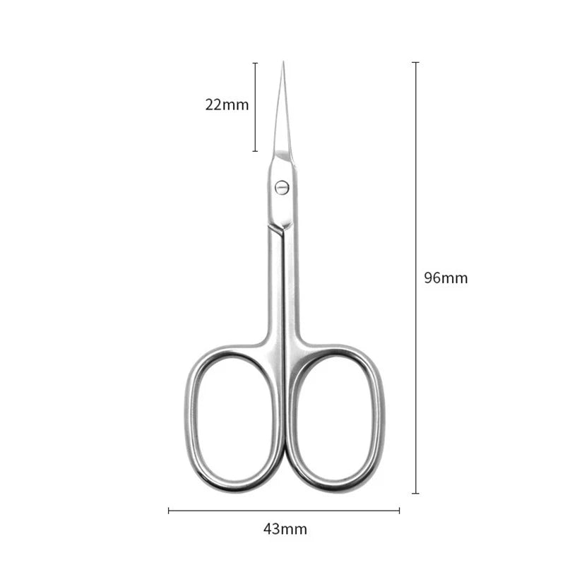 1pc Cuticle Scissors Nail Cuticle Clippers Trimmer Dead Skin Remover Stainless Steel Professional Nail Art Tools Cuticule Cutter Leedoar