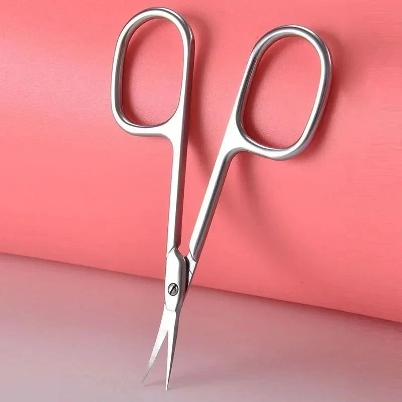 1pc Cuticle Scissors Nail Cuticle Clippers Trimmer Dead Skin Remover Stainless Steel Professional Nail Art Tools Cuticule Cutter Leedoar