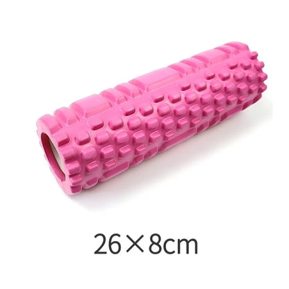 1pc Foam Massage Roller, Hollow Yoga Column Fitness Equipment for Muscle Massage, Physiotherapy and Sports Rehabilitation, Rolle Leedoar