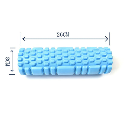 1pc Foam Massage Roller, Hollow Yoga Column Fitness Equipment for Muscle Massage, Physiotherapy and Sports Rehabilitation, Rolle Leedoar