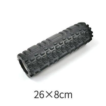 1pc Foam Massage Roller, Hollow Yoga Column Fitness Equipment for Muscle Massage, Physiotherapy and Sports Rehabilitation, Rolle Leedoar