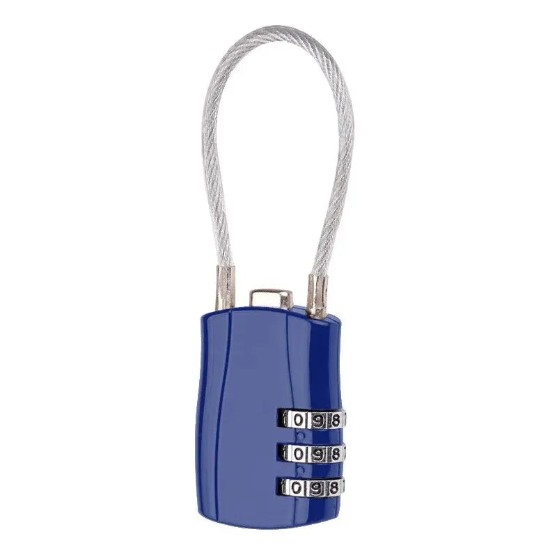 1pc Luggage Travel Lock, School Gym Storage Cabinet Luggage Lock, File Cabinet Tool Box Case Password Lock Leedoar