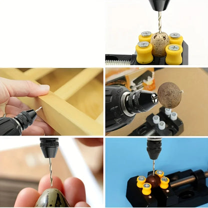 1pc Mini Keyless Drill Chuck, Self-Tightening, Electric Drill Bits, Collet Fixture Tools, Hex Shank, Quick Change Converter