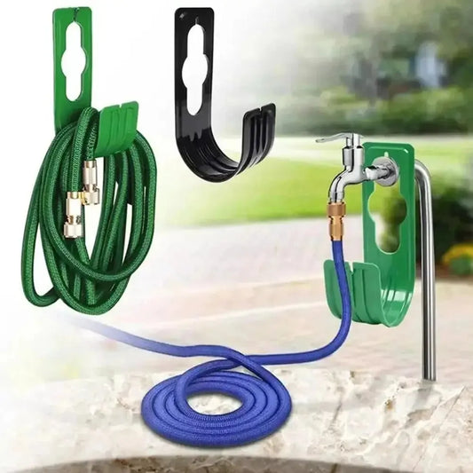 1pc Portable Hose Hook Garden Tap Car Washing Garden Tools Telescopic Water Pipe Hook Hose Accessories Storage Rack Leedoar