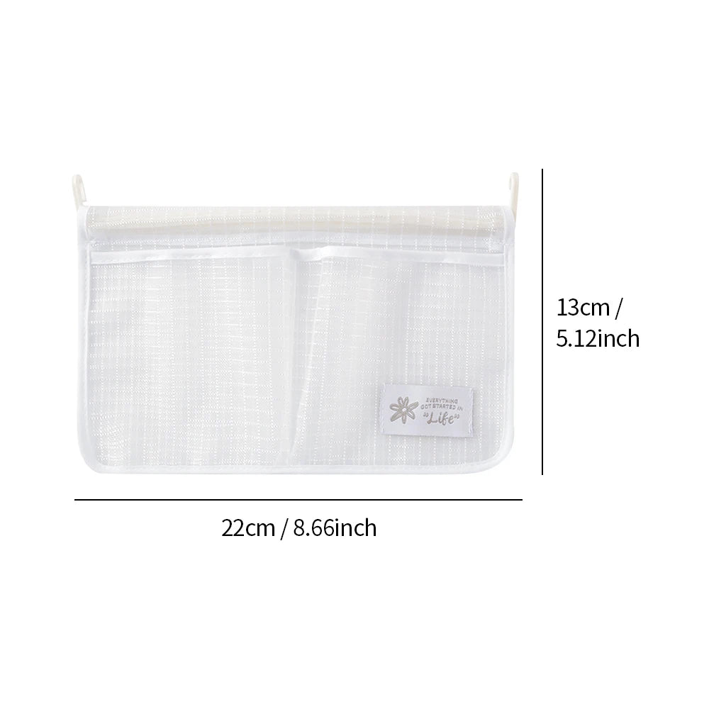 1pc Refrigerator Door Organizer, Fridge Hanging Mesh Bag For Kitchen Storage Bag Leedoar