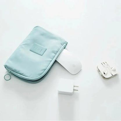 (1pc)Travel Supplies Charger, Power Bank Data Cable, Earphone Digital Bag, Large Capacity Waterproof Storage Bag