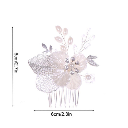 1pc bridal headdress gold leaf hair comb bridal headdress insert comb jewelry