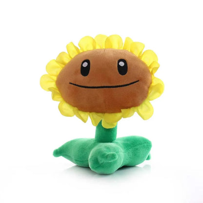 1pcs 13-20cm Plants vs Zombies Plush Toys Doll PVZ Sunflower Chomper Melon Peashooter Plants Soft Stuffed Toys for Children Kids Leedoar