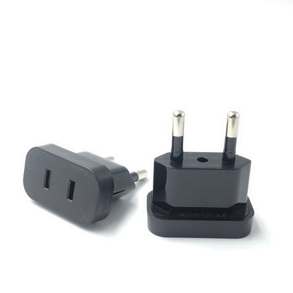 1pcs 4.0mm 4.8mm pins Safety Retardant Material Power Plug Converter Travel Adapter US to EU Europe High Power Leedoar