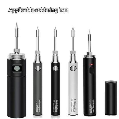 1pcs 510 Interface Soldering Iron Head Mini Portable Soldering Iron Tip Accessories Tool 8W USB Solder Tip