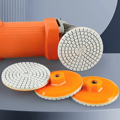 1pcs 80mm 3 Inch Polishing Pad Wet Dry Buff Disc Abrasive For Sanding Marble Granite Concrete Grinding Countertop Stone