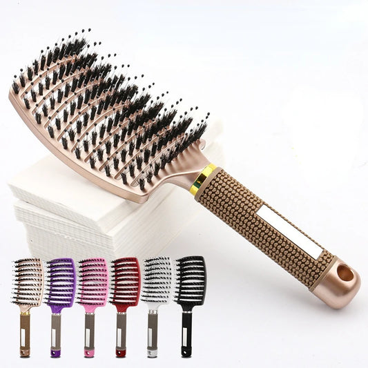 1 peça escova de cabelo original pente mágico desembaraçador escova de cabelo desembaraçador piolhos massagem pente feminino emaranhado salão de cabeleireiro 