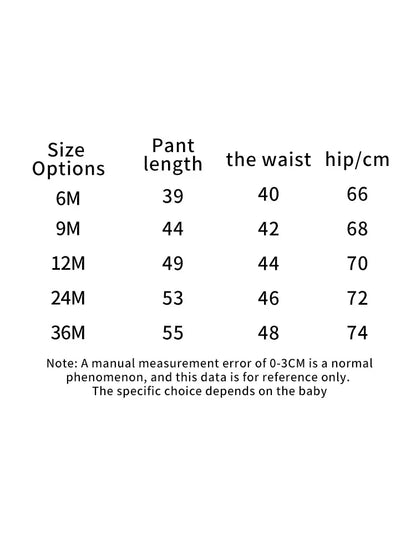 1pcs Random Baby Harlan Pants for Boys and Girls, Small Animal Pants for Spring and Autumn CHILDREN'S ClothingChild Accessories Leedoar