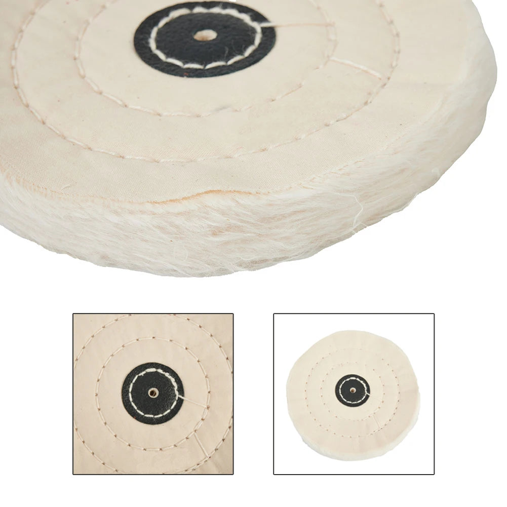 2-8inch Cloth Polishing Wheel Buffing Pads Angle Abrasive Grinder Discs For Sanding Jewelry Metal Glass Woodworking Accessories Leedoar