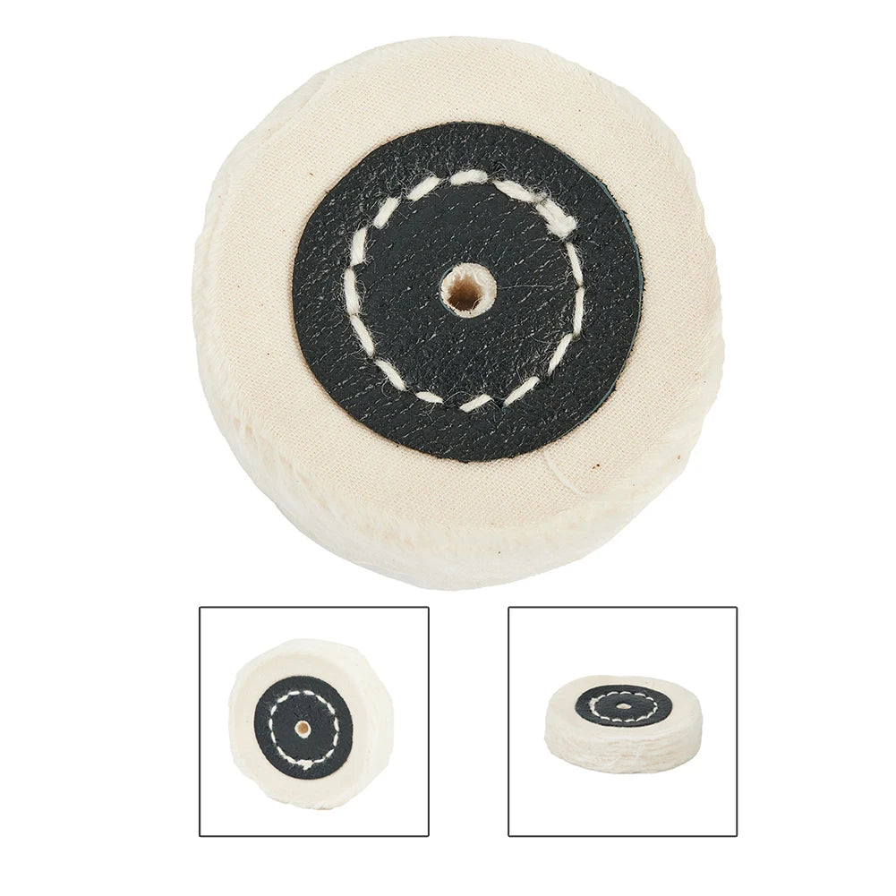 2-8inch Cloth Polishing Wheel Buffing Pads Angle Abrasive Grinder Discs For Sanding Jewelry Metal Glass Woodworking Accessories Leedoar