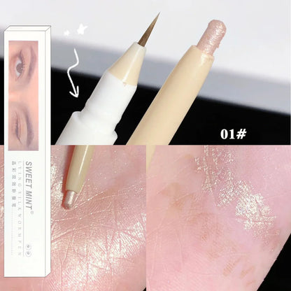 Ladies Multi Color Delicate Eyeliner Glue Pen Slim Eyeliner Is Not Easy To Dizzy Dyeing Spring And Summer Lying Silkworm Leedoar