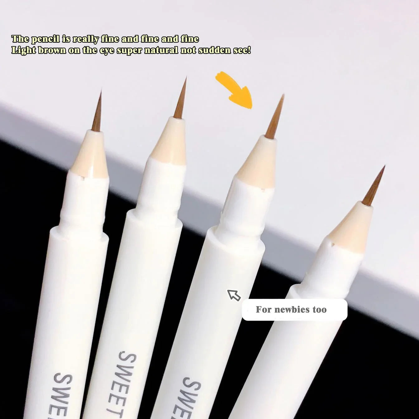 Ladies Multi Color Delicate Eyeliner Glue Pen Slim Eyeliner Is Not Easy To Dizzy Dyeing Spring And Summer Lying Silkworm Leedoar