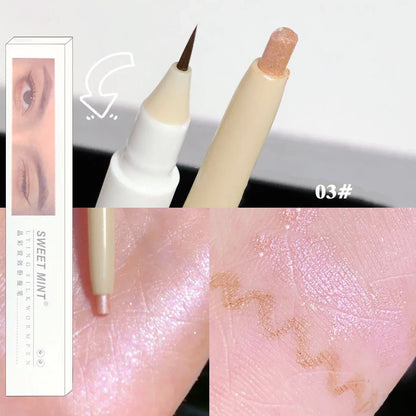 Ladies Multi Color Delicate Eyeliner Glue Pen Slim Eyeliner Is Not Easy To Dizzy Dyeing Spring And Summer Lying Silkworm Leedoar