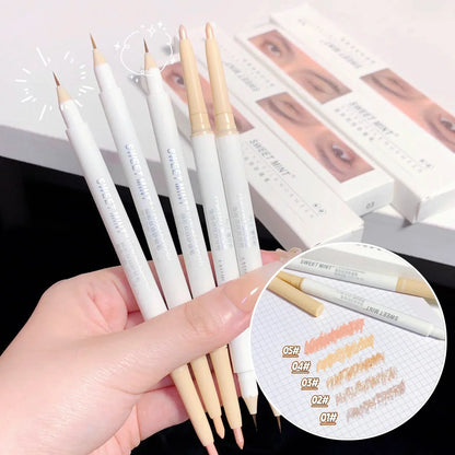 Ladies Multi Color Delicate Eyeliner Glue Pen Slim Eyeliner Is Not Easy To Dizzy Dyeing Spring And Summer Lying Silkworm Leedoar