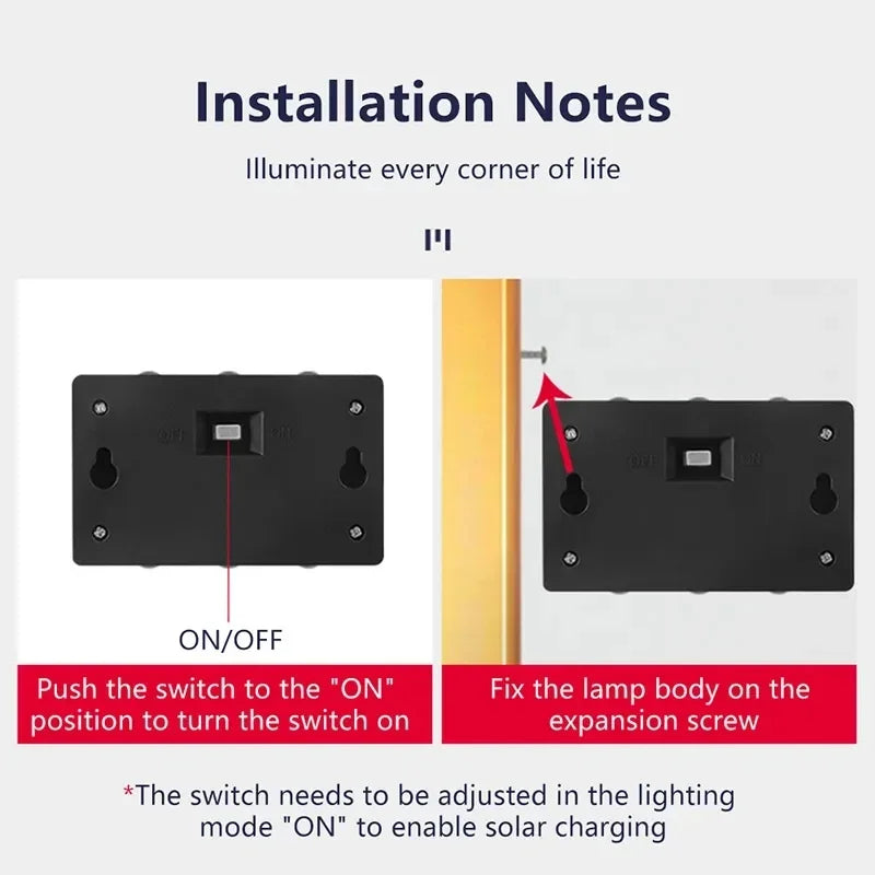 2 PCS 4LED Beads Up and Down Light Solar Powered Waterproof Wall Light for Courtyard Garden Carport Leedoar