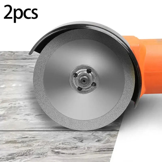 2 PCS 800 Grit Electroplated Emery Wheel Ceramic Glass Cutting And Grinding Blades Beautiful Seam Cleaning Polishing Stone Saw B