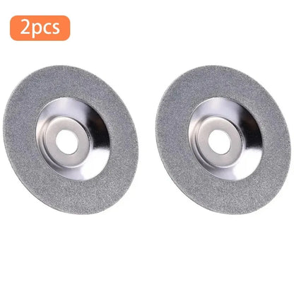 2 PCS 800 Grit Electroplated Emery Wheel Ceramic Glass Cutting And Grinding Blades Beautiful Seam Cleaning Polishing Stone Saw B