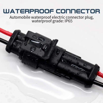 2 Pin Connector Waterproof Connector Male and Female Way 20AWG Wire Suitable for Car Truck Boat Other Wire Connection 5 Pairs Leedoar