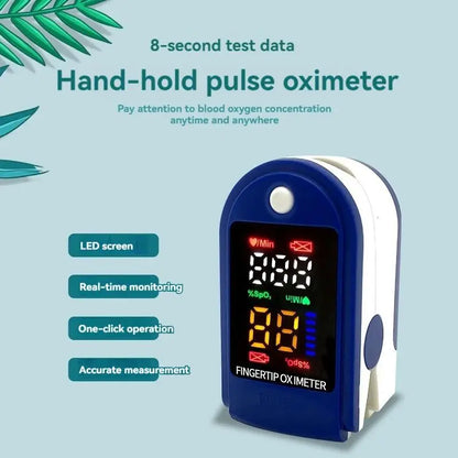 Pistola de temperatura infravermelha doméstica 2 em 1 para testa, termômetro eletrônico, tipo clipe de dedo preciso, oxímetro de oximetria de pulso 