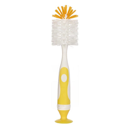 2-in-1 Nylon Bottle & Cup Cleaning Brush, Suction Cup, Feeding Type, Cleaning Tool Set Leedoar