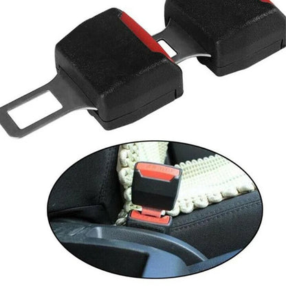 Juego de 2 piezas de accesorios para hebillas de cinturón de seguridad, extensor de clip para cinturón de seguridad de automóvil, tapón para hebilla de cinturón de seguridad, extensor de enchufe engrosado 