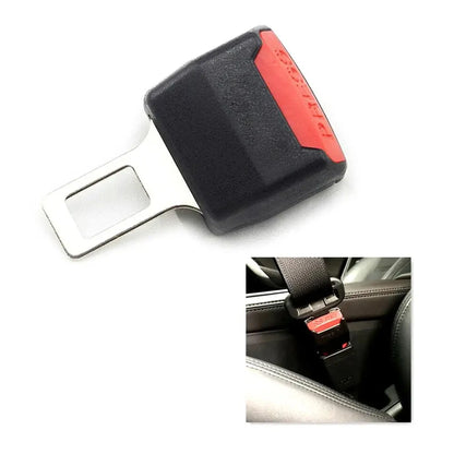 Juego de 2 piezas de accesorios para hebillas de cinturón de seguridad, extensor de clip para cinturón de seguridad de automóvil, tapón para hebilla de cinturón de seguridad, extensor de enchufe engrosado 