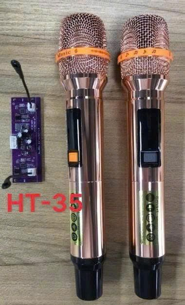 Micrófono inalámbrico de 2 canales UHF, micrófono de mano profesional para iglesias, espectáculos, karaoke, fiestas, reuniones, 50 metros, para cantar canciones