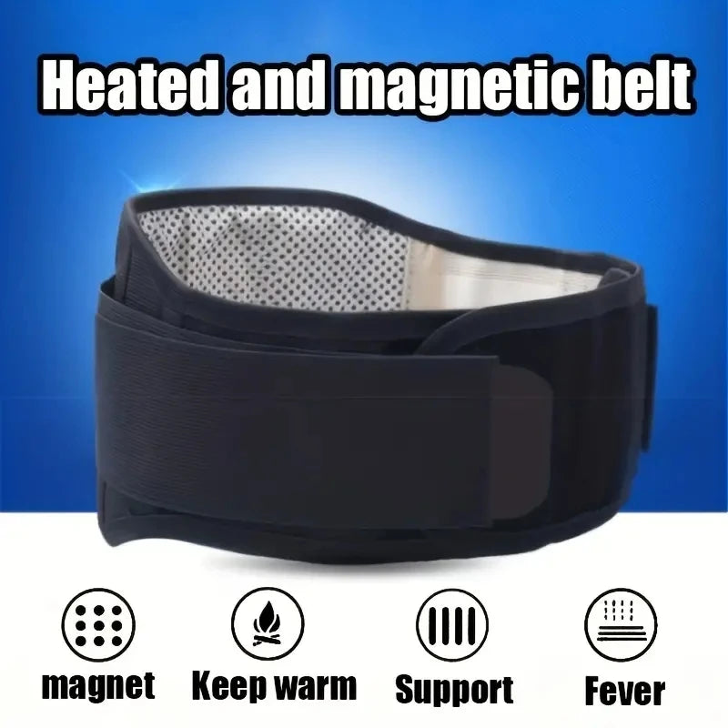 20 Magnets Adjustable Self-heating Magnetic Therapy Back And Waist Support Belt, Waist Massage Belt Sports Support Belt Leedoar