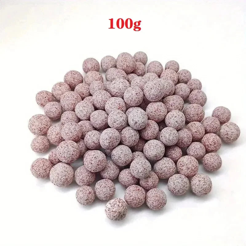 200g Aquarium Quartz Ball Fish Tank Filter Media Hollow Particles Biological Ball Bio Filter for Aquarium Accessories Leedoar