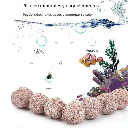 200g Aquarium Quartz Ball Fish Tank Filter Media Hollow Particles Biological Ball Bio Filter for Aquarium Accessories Leedoar