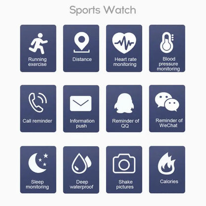 2022 116 PLUS Smart Watch Men Women Heart Rate Monitor Fitness Tracker Bracelet Watch Bluetooth Call Waterproof Sport Smartwatch Leedoar