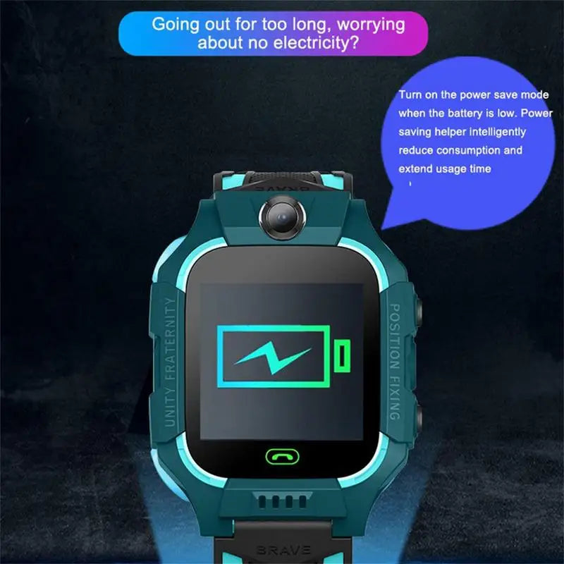 2023 New Smart Kids Watch LBS Tracker Call Message Card Sim Waterproof Smartwatch For Kids S0S Photo Remote ForAndroid IOS Leedoar