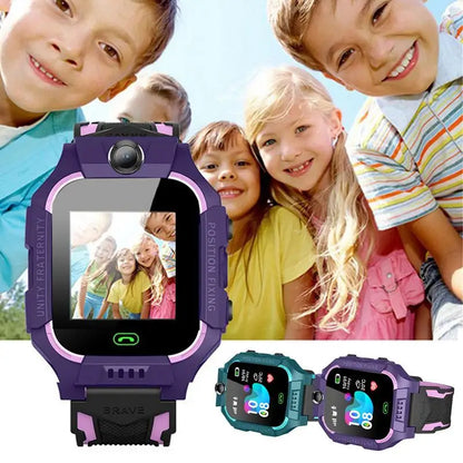 2023 New Smart Kids Watch LBS Tracker Call Message Card Sim Waterproof Smartwatch For Kids S0S Photo Remote ForAndroid IOS Leedoar