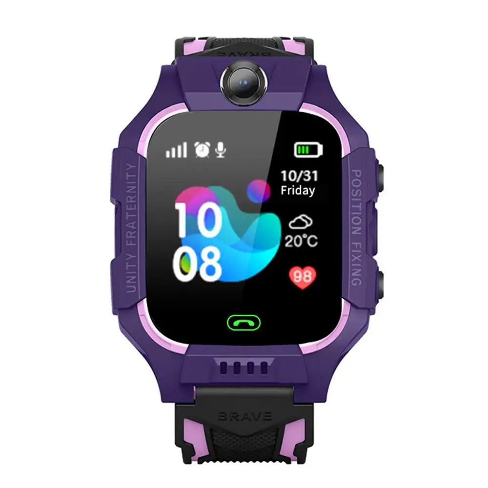 2023 New Smart Kids Watch LBS Tracker Call Message Card Sim Waterproof Smartwatch For Kids S0S Photo Remote ForAndroid IOS Leedoar